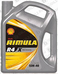 SHELL Rimula R4 X 15W-40 4 . 