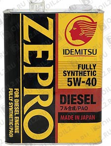 IDEMITSU Zepro Diesel 5W-40 4 . 