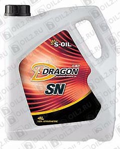 S-OIL Dragon SN 5W-20 4 . 