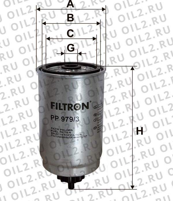 ���������� ������ ������ FILTRON PP 979/3