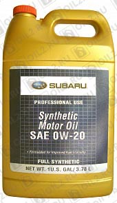 SUBARU Motor Oil 0W-20 Synthetic US 3,785 . 
