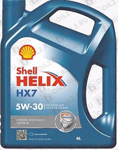 SHELL Helix HX7 5W-30 4 . 