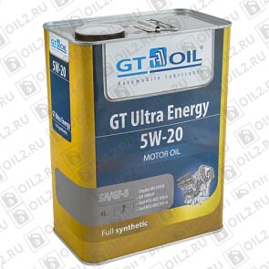 GT-OIL Ultra Energy 5W-20 4 . 