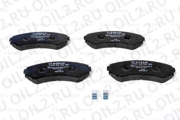 набор тормозных колодок; фронт (Bosch 0986424709). Фотогаллерея. набор тормозных колодок; фронт (Bosch 0986424709). Фотогаллерея.