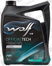 WOLF Official Tech 15W-40 MS 5 . 