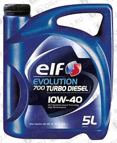 ELF Evolution 700 Turbo Diesel 10W-40 5 . 