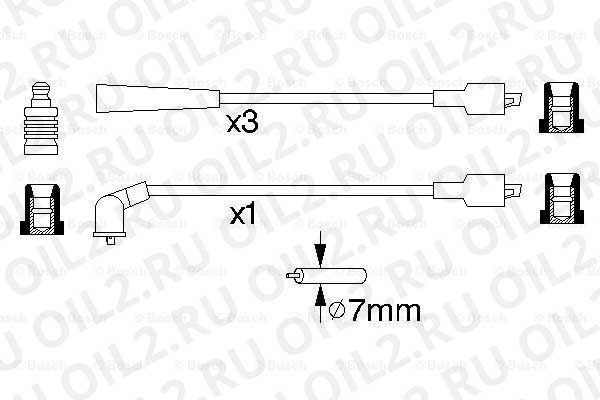 жгут проводов зажигания (Bosch 0986356710). Фотогаллерея. жгут проводов зажигания (Bosch 0986356710). Фотогаллерея.