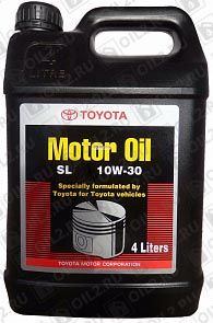 TOYOTA  Motor Oil SL 10W-30 4 . 