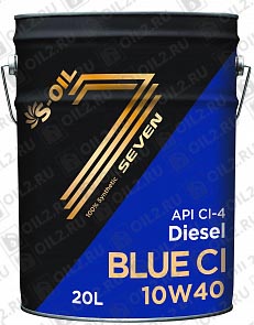 ������ S-OIL Seven Blue CI 10W-40 20 .