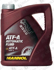   MANNOL ATF-A Automatic Fluid 4 . 