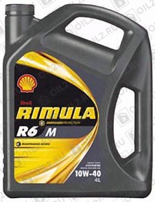 SHELL Rimula R6 M 10W-40 4 . 