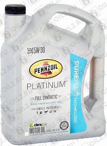 ������ PENNZOIL Platinum Full Synthetic Motor Oil 5W-30 4,73 .