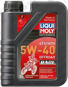  LIQUI MOLY Motorbike 4T Synth Offroad Race 5W-40 1 .