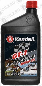 KENDALL GT-1 2-Cycle Motor Oil 0,946 . 
