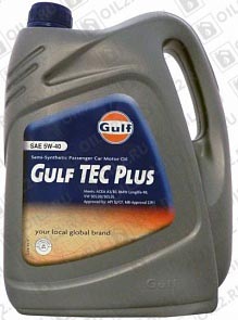 GULF Tec Plus 5W-40 4 . 