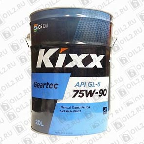 ������   KIXX Geartec  75W-90 20 .