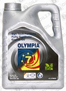 OLYMPIA Syn-Tech Formula Fully Synthetic Engine Oil SAE 5W-30 60 . 