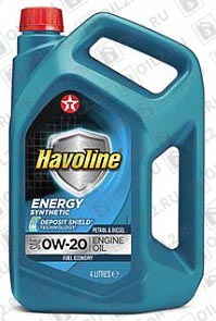 TEXACO Havoline Energy 0W-20 4 . 