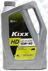 ������ KIXX HD 15W-40 API CG-4 4 .
