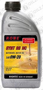 ROWE Hightec Synt RS HC 0W-20 1 . 