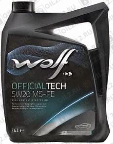 ������ WOLF Official Tech 5W-20 MS-FE 4 .