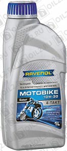 ������ RAVENOL Motobike 4-T Ester 10W-30 1 .
