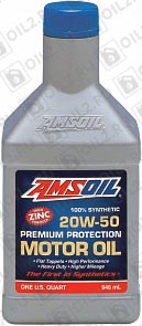 ������ AMSOIL Synthetic Premium Protection Motor Oil 20W-50 0,946 .