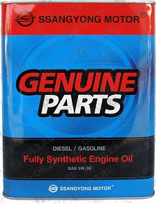SSANGYONG Diesel/Gasoline Fully Synthetic Engine Oil 5W-30 4 .. .