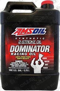 AMSOIL Dominator Synthetic 2-Stroke Racing Oil 3,785 . 