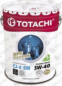 TOTACHI Premium Diesel  Fully Synthetic  CJ-4/SM 60 . 