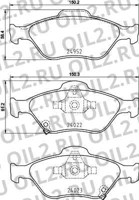  BREMBO P 83 159. .