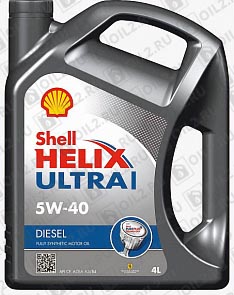 SHELL Helix Ultra Diesel L SAE 5W-40 4 . 