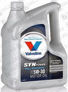 VALVOLINE SynPower 5W-30 4 . 