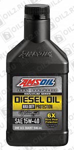 ������ AMSOIL SS Max-Duty Synthetic Diesel Oil 15W-40 0,946 .
