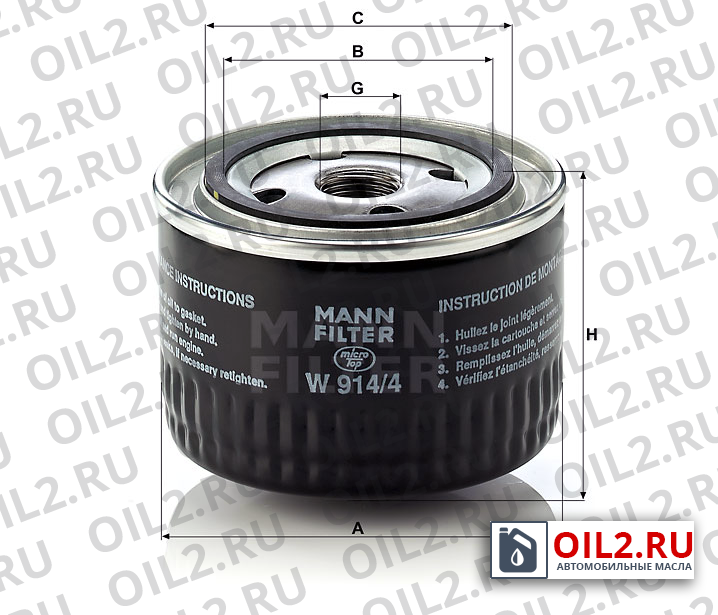   MANN W 914/4