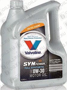 VALVOLINE SynPower FE 0W-30 4 . 