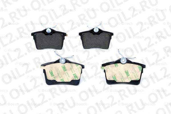 набор тормозных колодок; задний (Bosch 0986494304). Фотогаллерея. набор тормозных колодок; задний (Bosch 0986494304). Фотогаллерея.