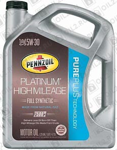 ������ PENNZOIL Platinum High Mileage Vehicle 5W-30 4,73 .