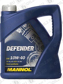 ������ MANNOL Defender 10W-40 4 .