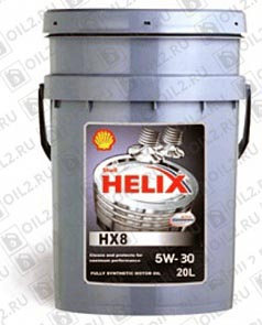 SHELL Helix HX8 Synthetic 5W-30 20 . 