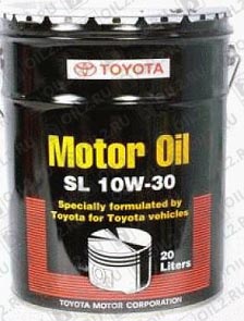 TOYOTA  Motor Oil SL 10W-30 20 . 
