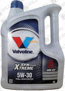 ������ VALVOLINE Synpower Xtreme ENV C2 SAE 5W-30 4 .