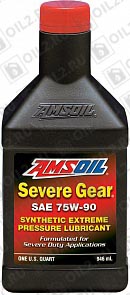 ������   AMSOIL Severe Gear Synthetic Extreme Pressure (EP) Lubricant 75W-90 0,946 .