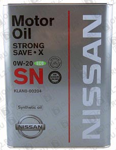 ������ NISSAN Strong Save X SN 0W-20 4 .