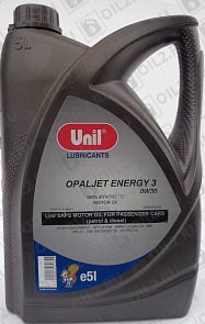 UNIL Opaljet Energy 3 SAE 0W-30 5 . 