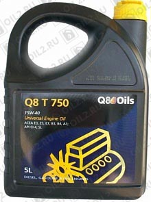 Q8 T 750 15W-40 5 . 