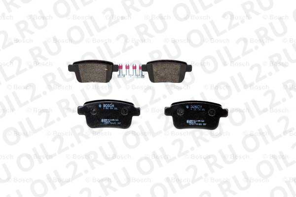 набор тормозных колодок; задний (Bosch 0986494331). Фотогаллерея. набор тормозных колодок; задний (Bosch 0986494331). Фотогаллерея.