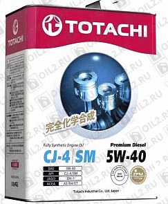 TOTACHI Premium Diesel  Fully Synthetic  CJ-4/SM 6 . 