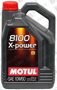  MOTUL 8100 X-Power 10W-60 5 .