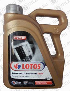 LOTOS TurboDiesel Synthetic Plus 5W-40 4 . 